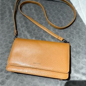 Matt & Nat Camel Crossbody Bag